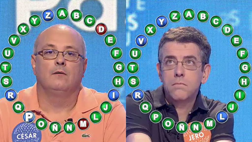 César pierde contra Jero tras cometer cuatro fallos en el rosco