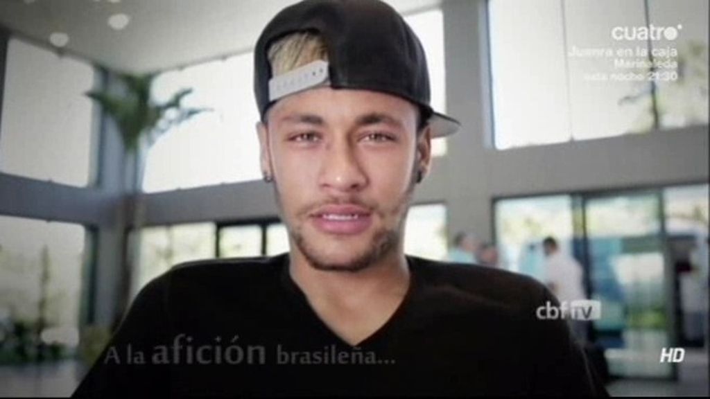 Neymar dejó la concentración de Brasil como una celebridad