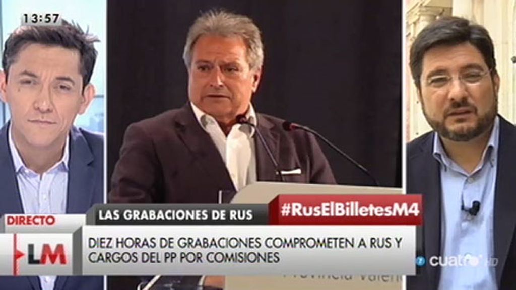 Ignacio Blanco: "Hay grabaciones que prueban una trama organizada de corrupción que afecta a dirigentes del PP"