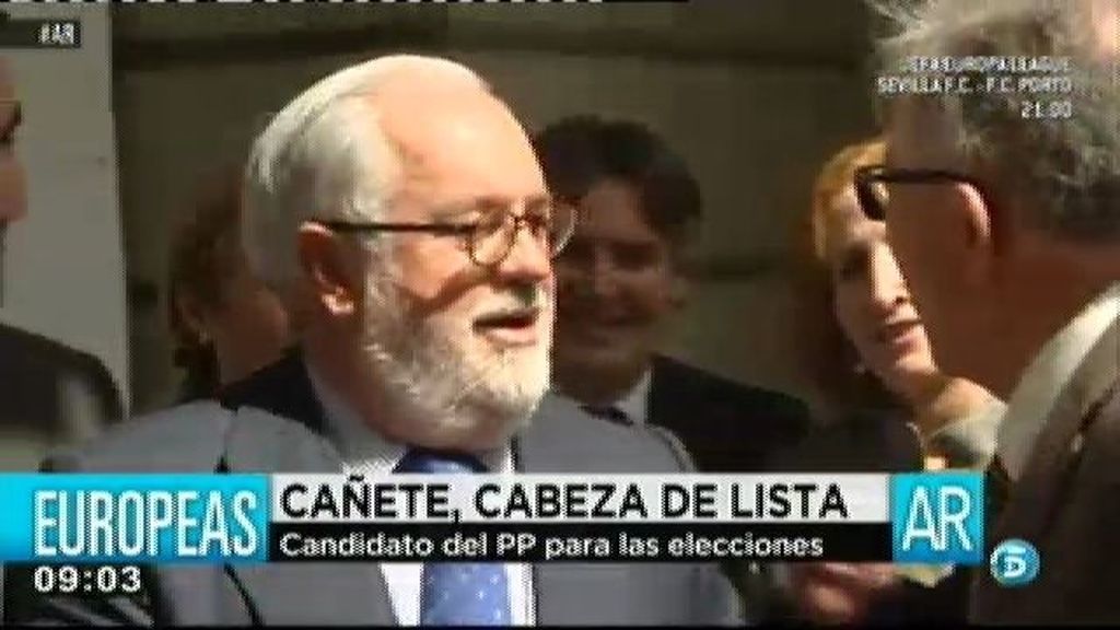 Miguel Arias Cañete, candidato del PP a las europeas