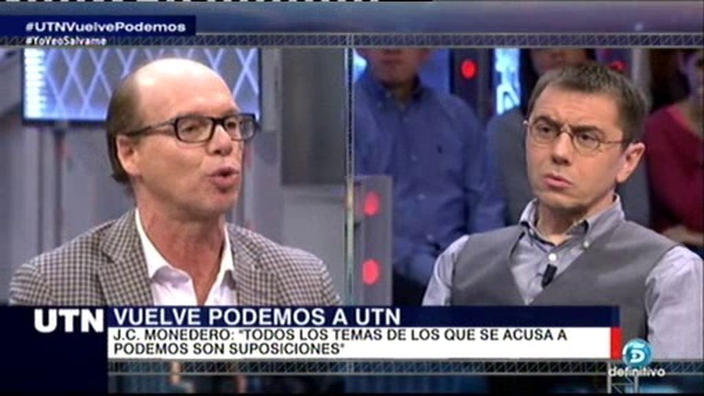 Monedero, y los "pagos en negro": "Tienen miedo y se inventan noticias para atacarnos"