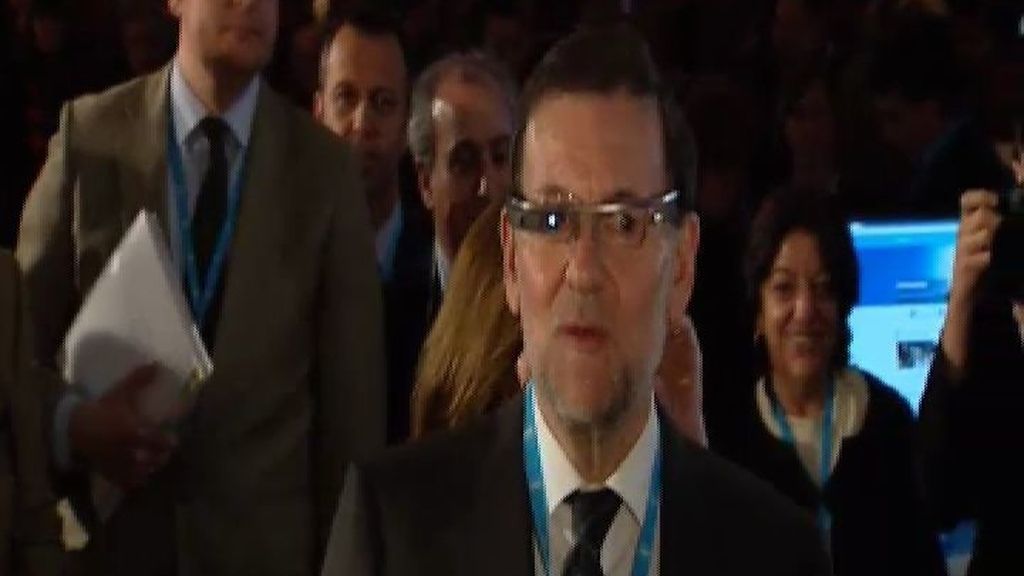 Golpe de efecto de Rajoy con las Google Glass en la Convención del PP