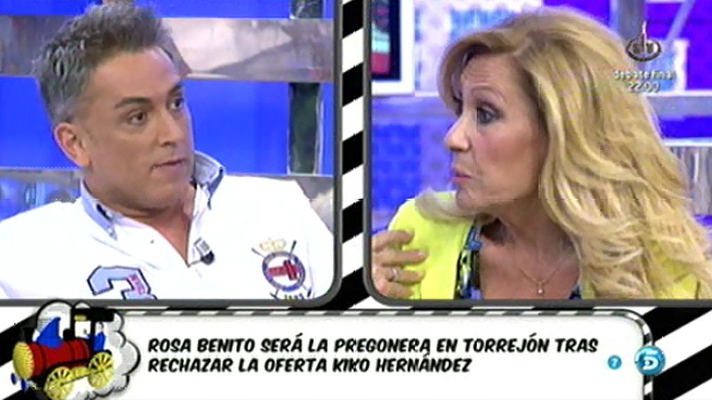 Rosa Benito y Kiko Hernández, enfrentados por el pregón de Torrejón de Ardoz