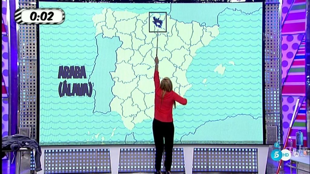 ¿Cuánto saben de geografía española los colaboradores de 'Sálvame'?