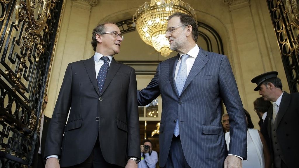 Primer acto público de Rajoy tras la renuncia de Soria