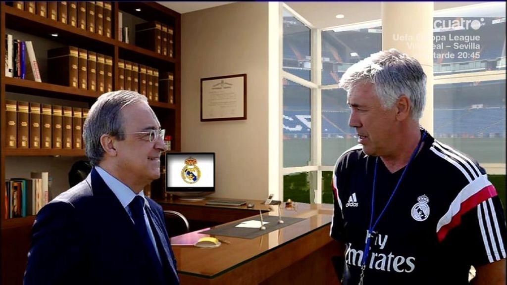 Los reproches de Florentino a Ancelotti: relajación, el físico y muchos días libres