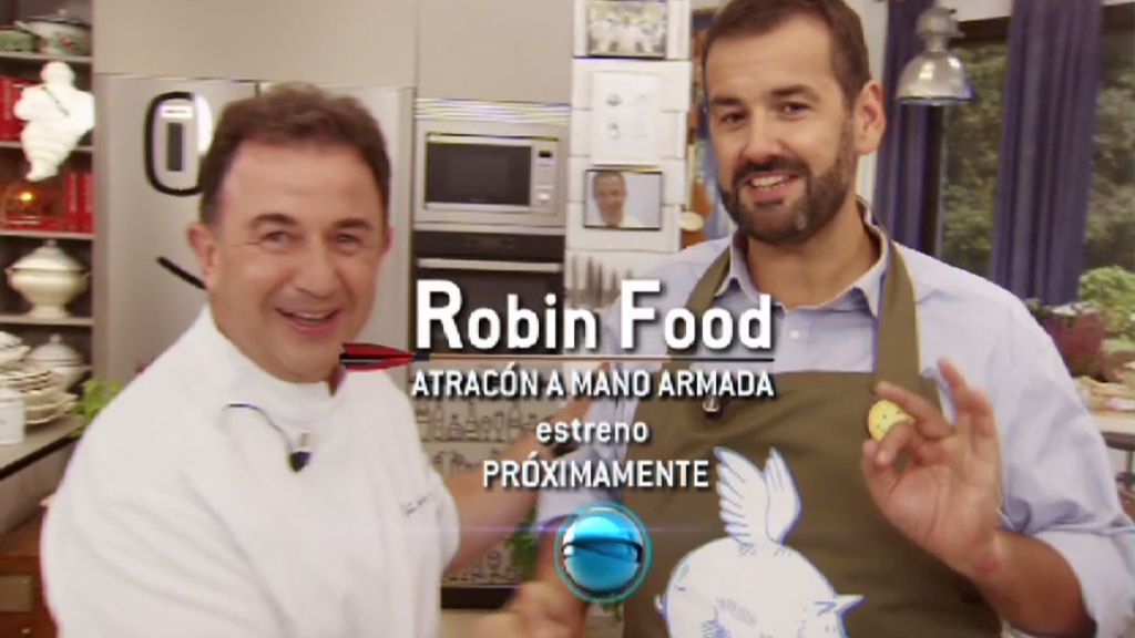 David de Jorge y su maestro Martín Berasategui cocinan en Telecinco
