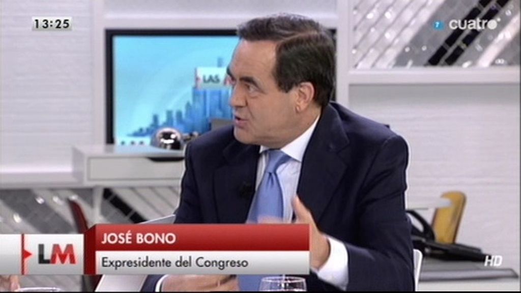 José Bono: "El gobierno del PSOE no fue cómplice de la estafa de Pujol"