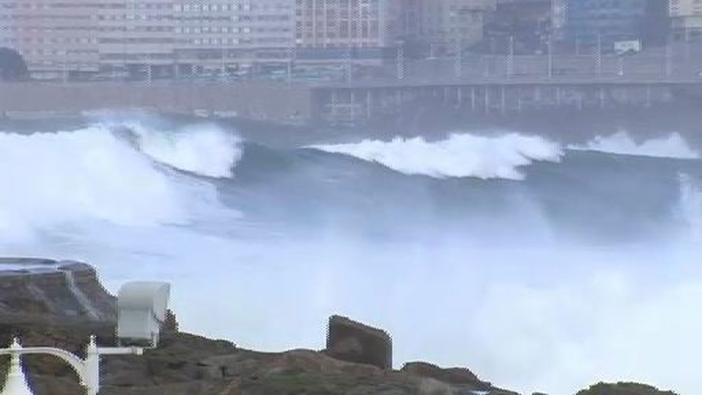 Un nuevo temporal deja su huella en Galicia