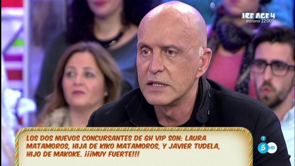 Kiko Matamoros no cobrará un 10% de lo que gane su hija Laura en 'GH VIP'