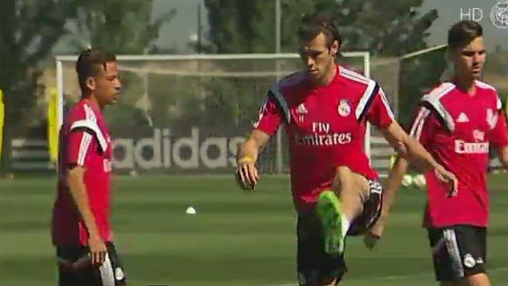 Bale entrena al cien por cien y apunta a titular contra el Sevilla