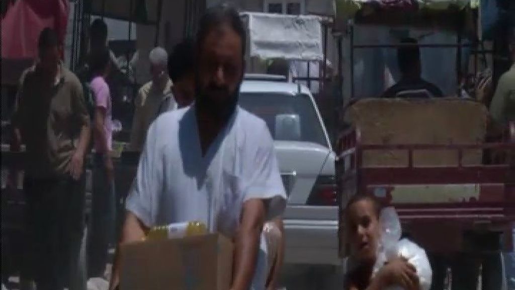La tregua permite que los habitantes de Gaza reciban ayuda alimentaria