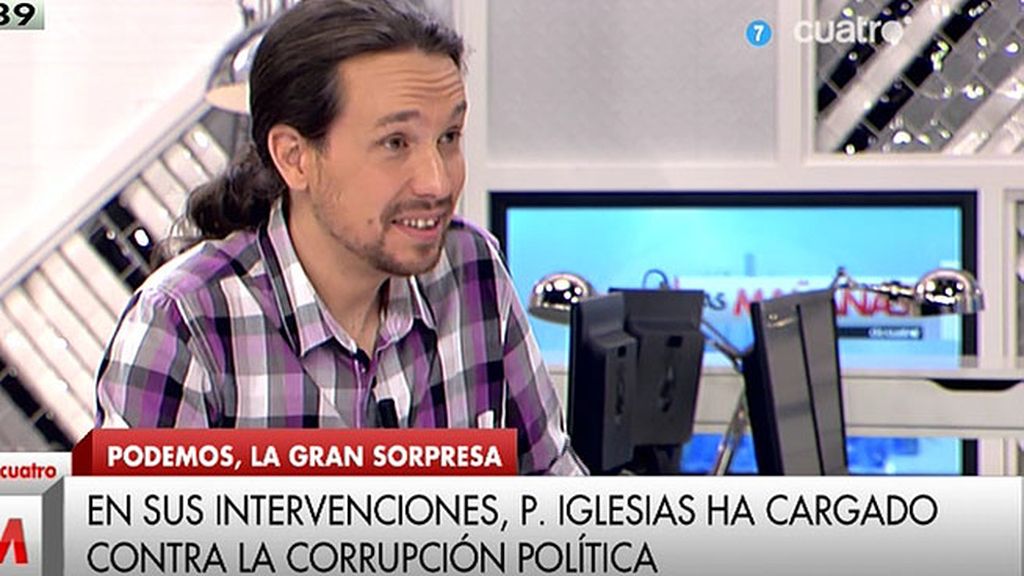 Pablo Iglesias: "Vamos a trabajar para decir que no somos una colonia de Alemania"
