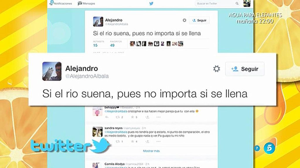 Alejandro Albalá, en Twitter: "Si el río suena, no importa si se llena"