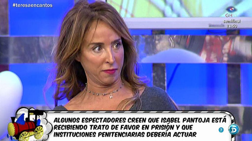 María Patiño: "He sido testigo de algo sobre Isabel Pantoja que nadie defendería"