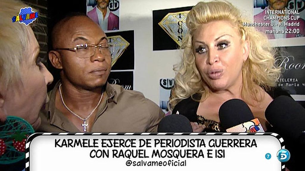 Raquel Mosquera se enfada con Karmele