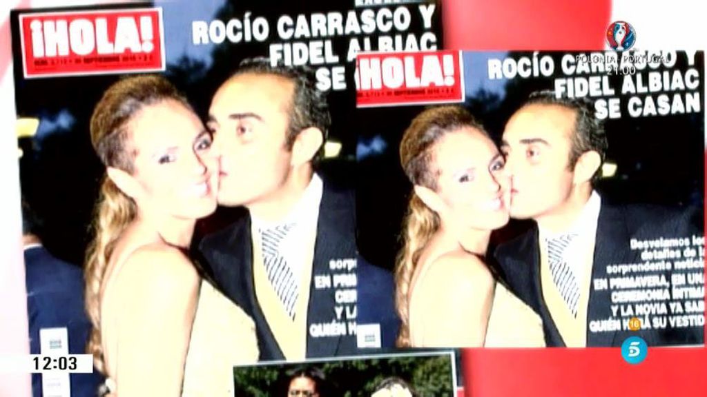 Rocío Carrasco y Fidel podrían casarse el próximo 16 de septiembre, según A. Rossi
