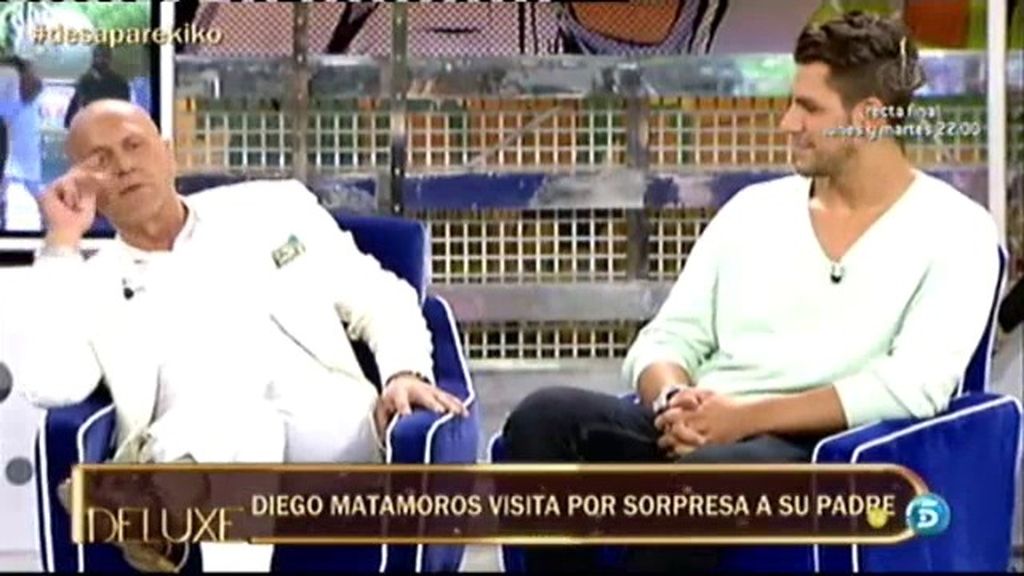 Diego Matamoros: "Enterarse de que tu padre se quería suicidar, es muy duro"