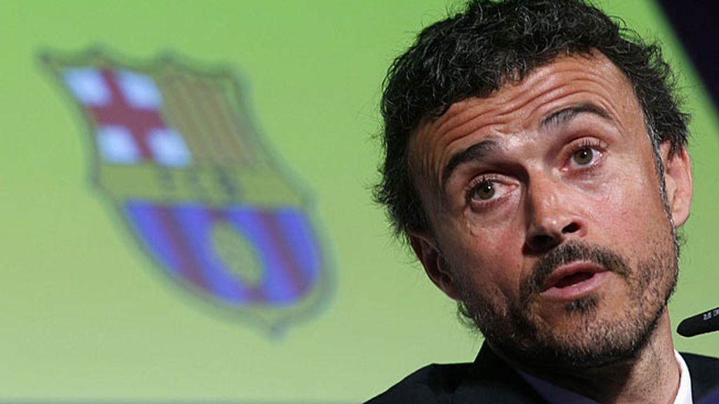 Luis Enrique, radiante en su primer día: "¡qué maravilla, voy a entrenar al Barça!