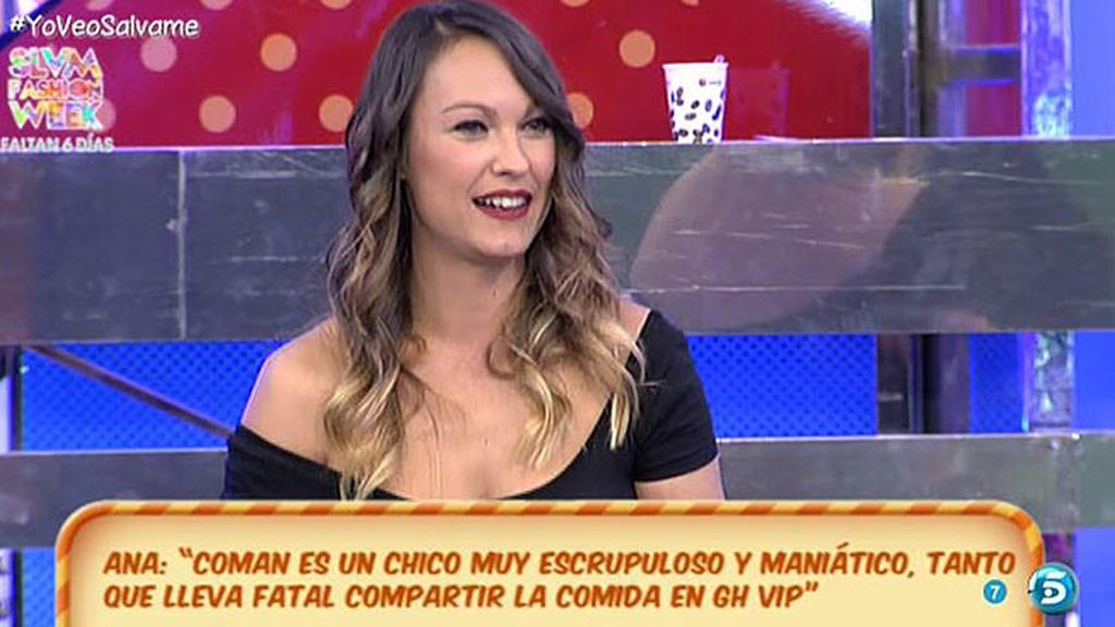 Ana, de 'Adán y Eva': "Todas las chicas de la casa son el tipo de Coman"