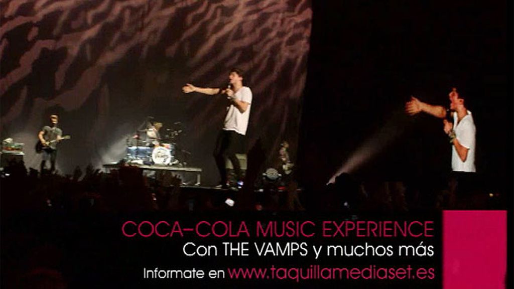 Taquilla Mediaset presenta Coca-Cola Music Experience con The Vamps y muchos más