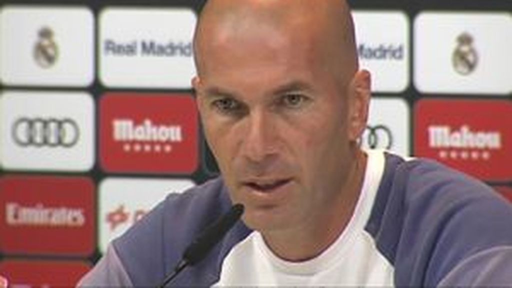 Zidane quiere que sus jugadores salgan a ganar desde el primer minuto