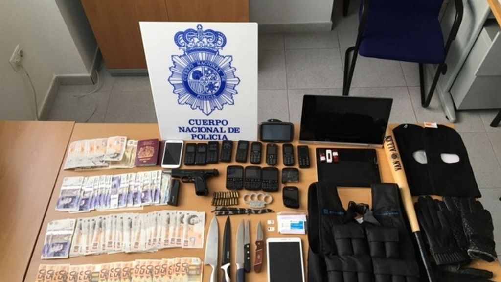 La policía detiene en Marbella a un grupo criminal británico