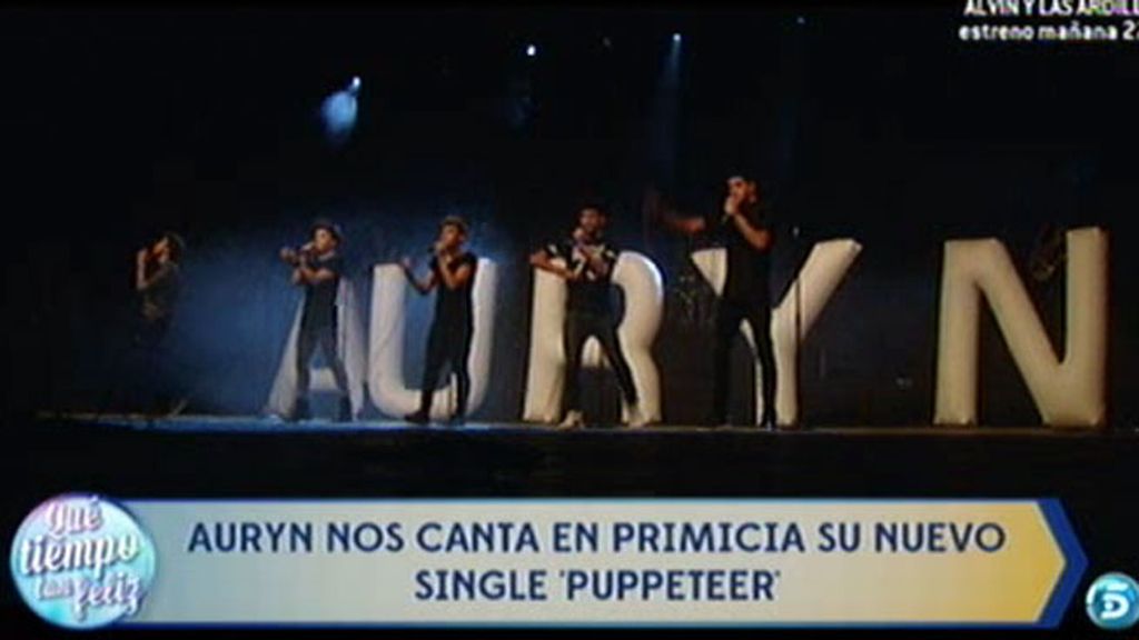 Auryn canta en primicia para '¡QTTF!' su nuevo single 'Puppeteer'