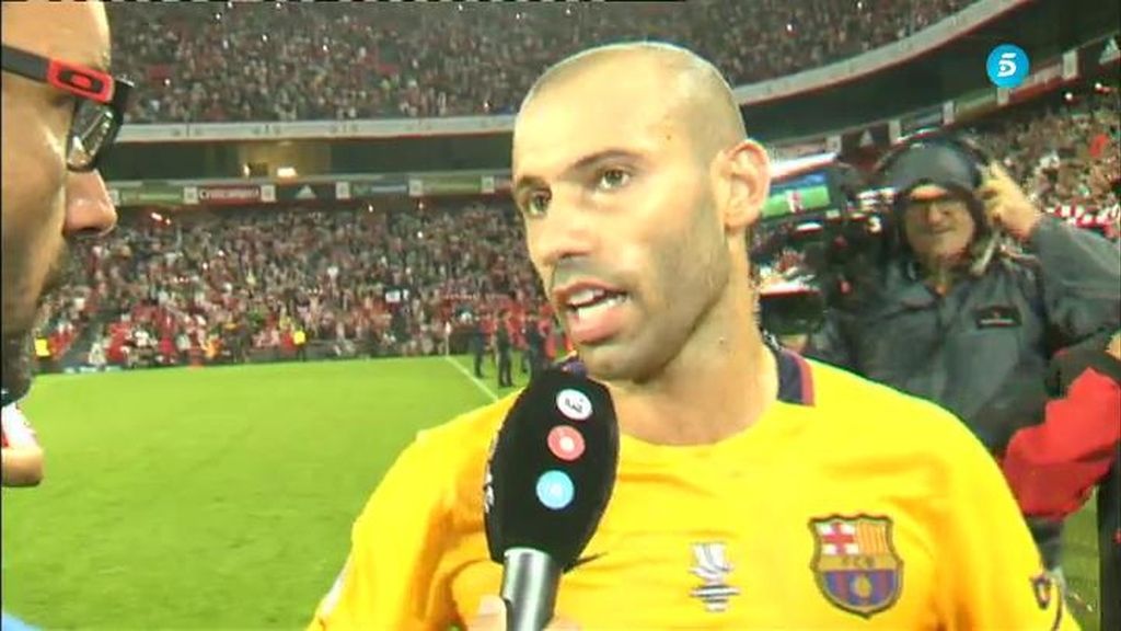 Mascherano: “Es una circunstancia puntual, pero todavía podemos remontar”