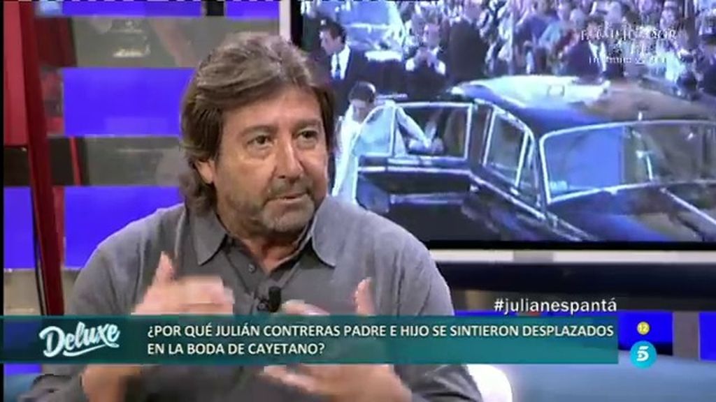 Julián Contreras padre: "Francisco me estuvo evitando durante toda la boda"