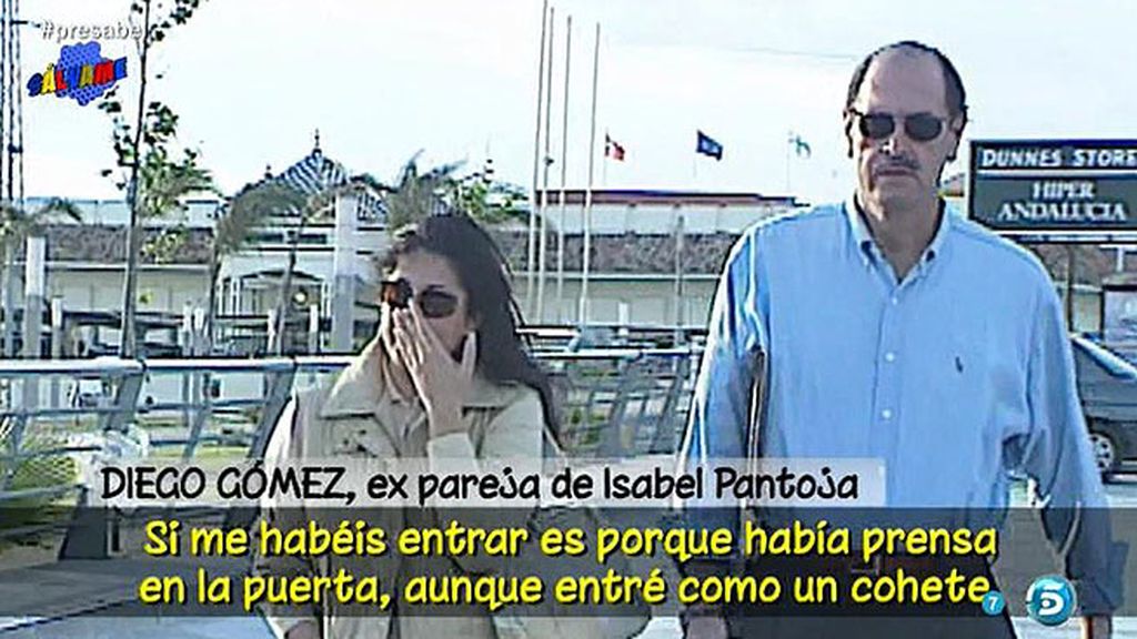 Diego Gómez: "Isabel Pantoja fue mi pareja, es mi amiga y la apoyo incondicionalmente"