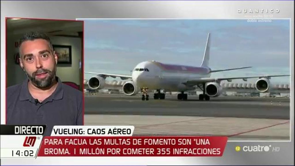 R. Sánchez (Facua): “No sale gratis cometer abusos con los pasajeros, se gana dinero”