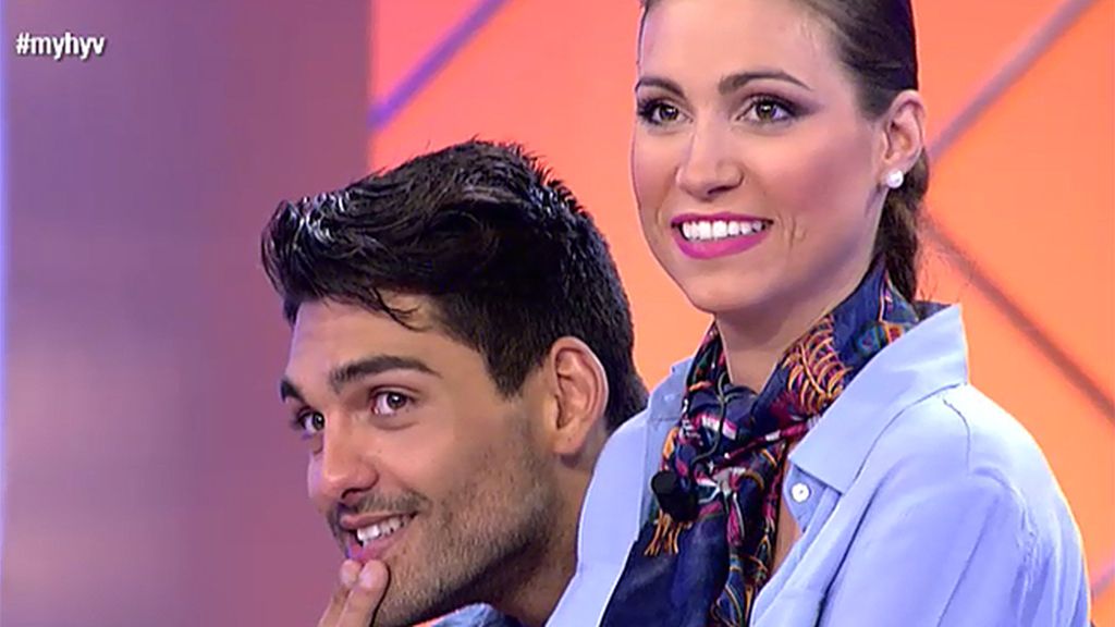 Sara se gana un aplauso del estilista