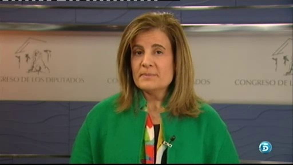 Fátima Báñez: "Vamos a apoyar la creación de empleo estable y de calidad"
