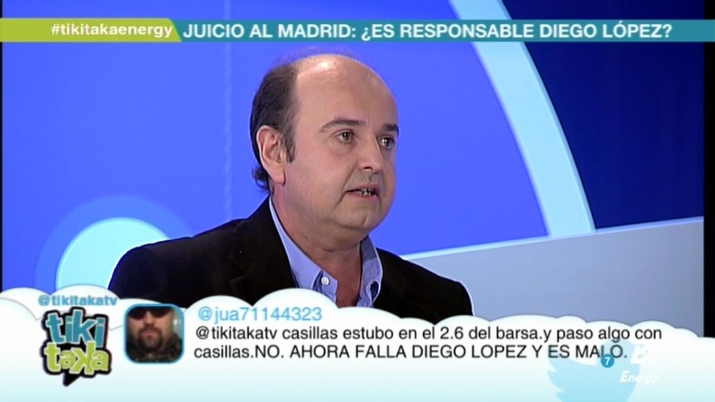 J.Rodríguez: "El problema de Diego López son los periodistas que insisten en  Casillas"
