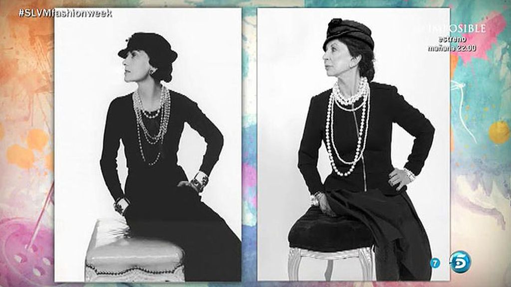 Karmele se convierte en Coco Chanel para recrear una foto histórica de Man Ray