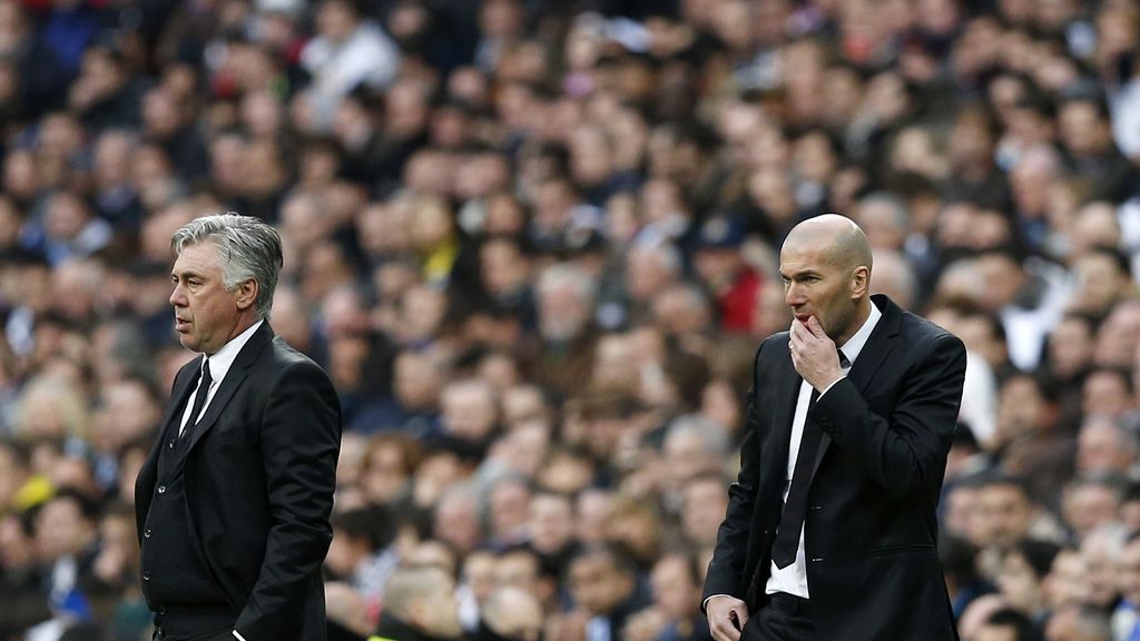 Zidane, llamado a ser el sustituto de Carlo Ancelotti en el Real Madrid