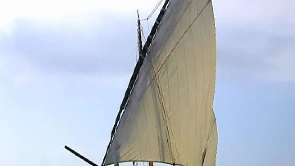Encuentro de veleros clásicos en Badalona