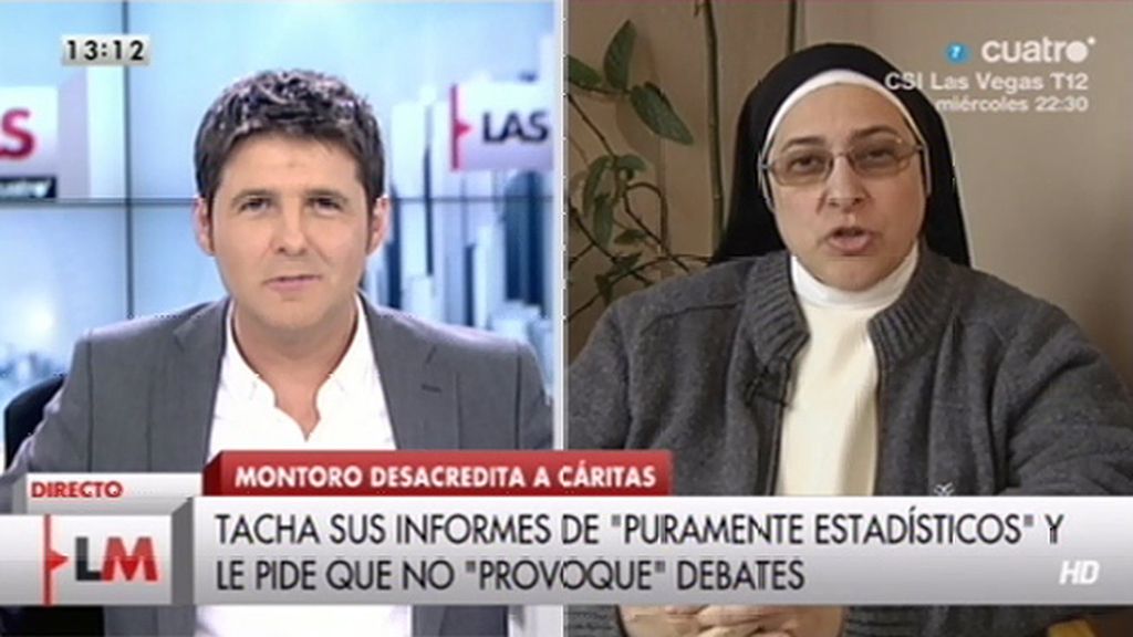 Sor Lucía, sobre Montoro: “O demuestra que el informe no es real o que dimita”