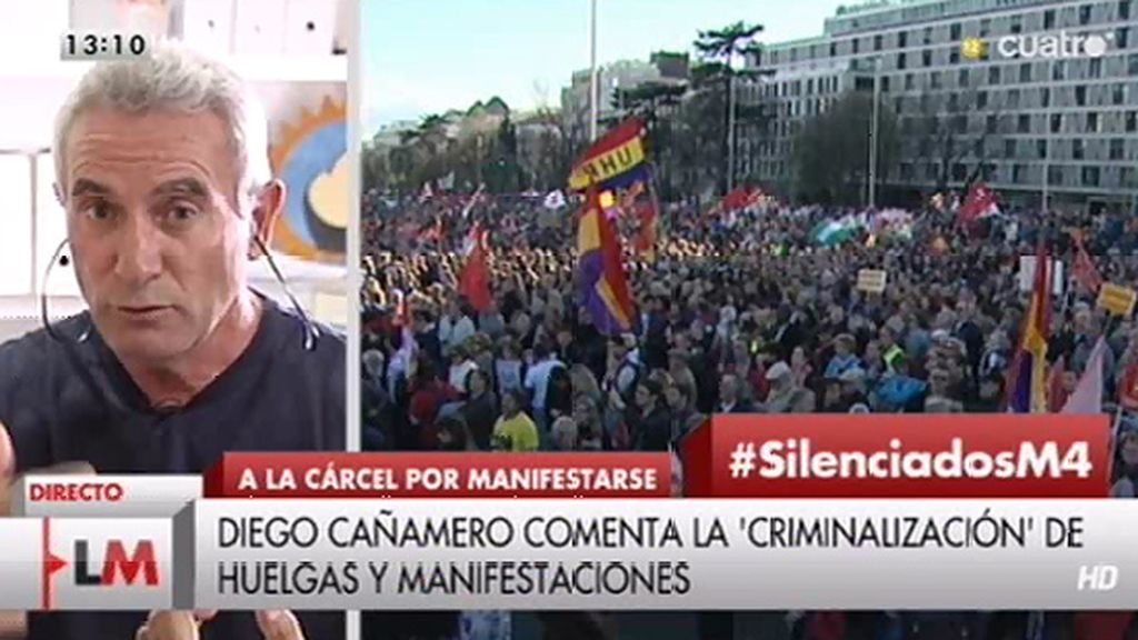 Diego Cañamero: “El PSOE y el PP se han convertido en dos grandes empresas que tienen un ERE de 6 millones de parados”
