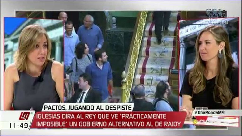 Tania Sánchez: “El PSOE prefiere equivocarse de adversario y seguir culpándonos de los males del mundo”
