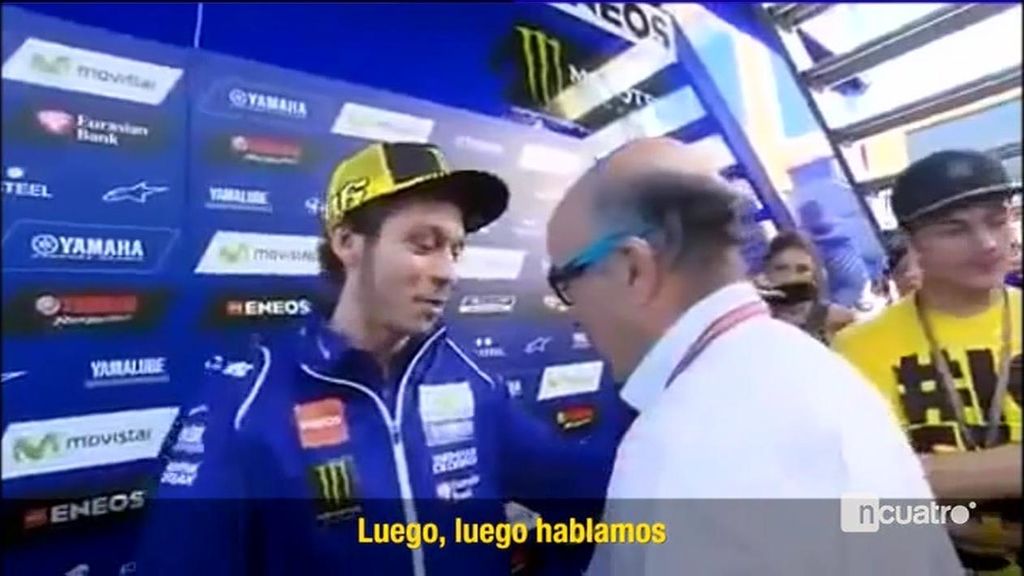 Rossi, a Carmelo Ezpeleta: "Que asco"