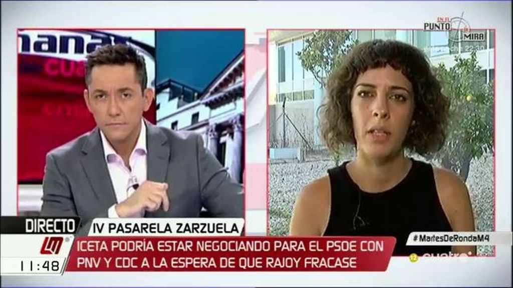 A. Fernández: "Es el día de la marmota, seguimos sin saber la apuesta del PSOE"