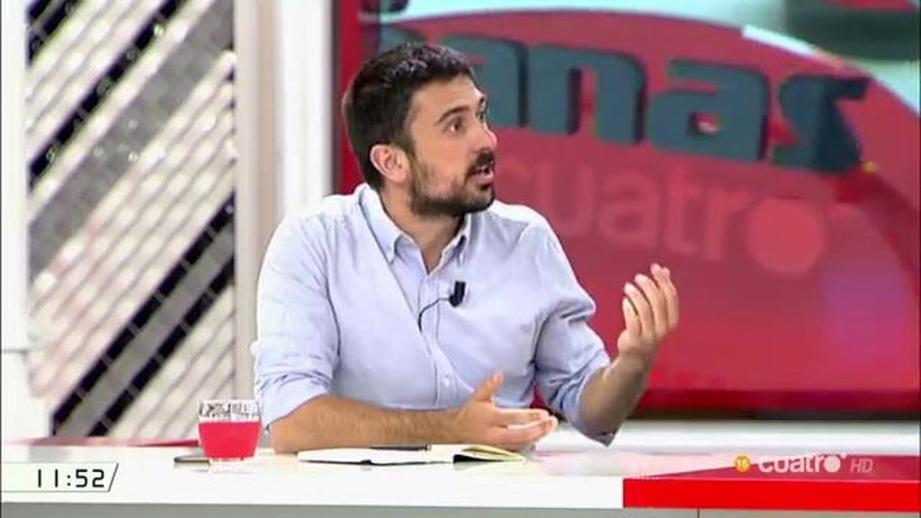 Ramón Espinar: "No nos hemos presentado a la ciudadanía como un partido nuevo de impugnación de lo viejo"