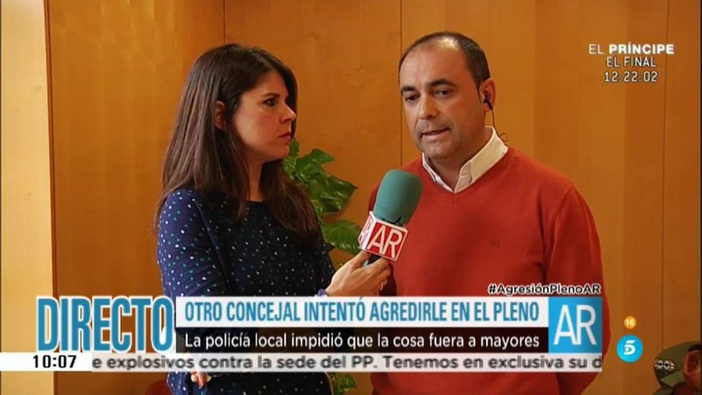 Concejal del PSOE agredido: "Muchos plenos terminan en desalojo e insultos"