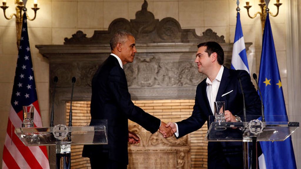 Obama elogia la solidaridad del Gobierno griego con los refugiados