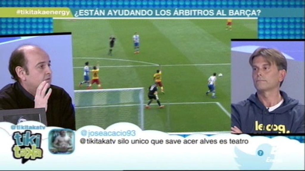 Bernabéu a Juanma Rodríguez: "El Barça en su peor versión os ha mojado la oreja"