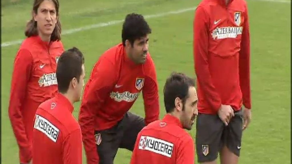 El líder prepara el partido ante el Granada