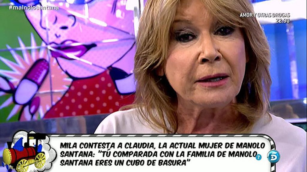 Mila Ximénez, a Claudia: "Eres estiércol comparado con la familia de Manolo"