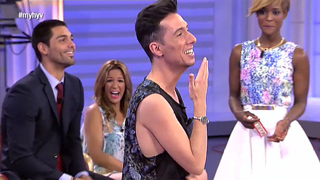 Jesús se ríe del estilismo de Marlie